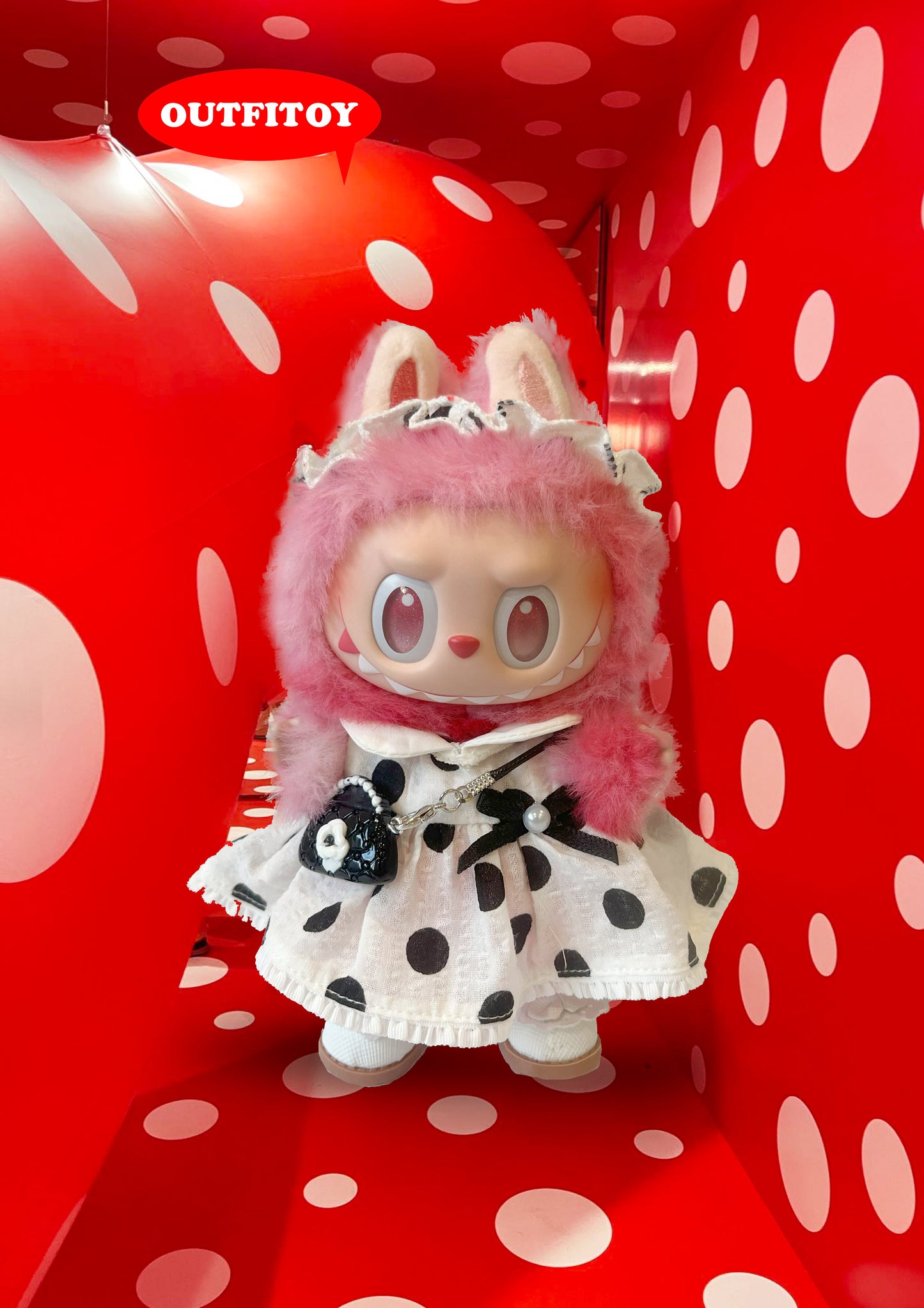 Labubu Polka Dot Queen Style