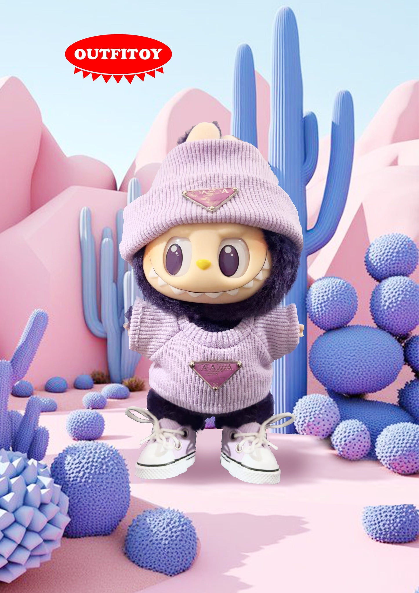 Labubu outfit Modern Fashion Tone Style