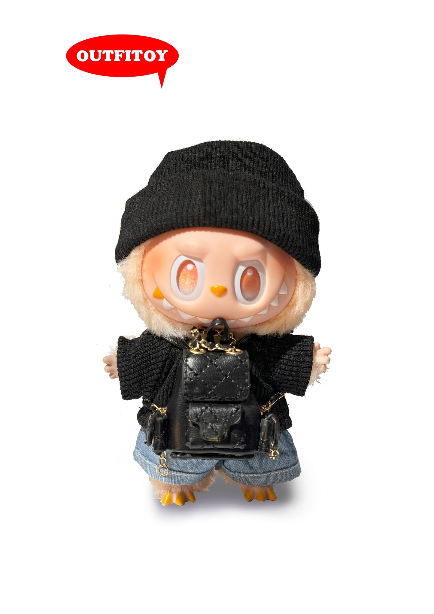 Labubu Outfit Futuristic Silhouette
Black Set