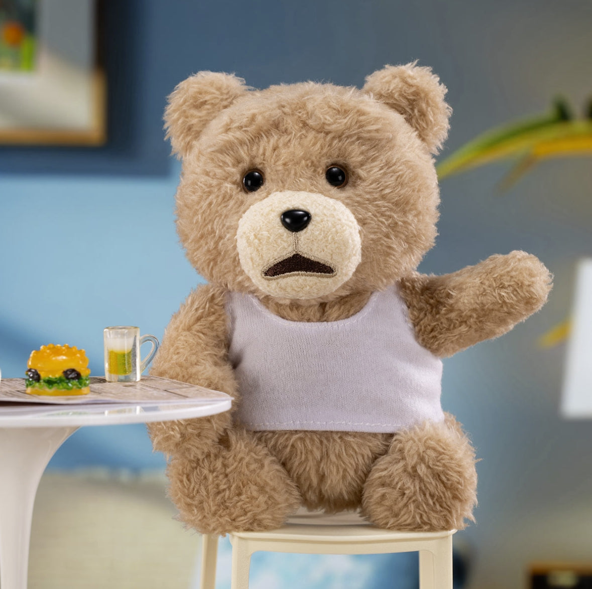 Ted2 Teddy Bear Action Plush Pendant