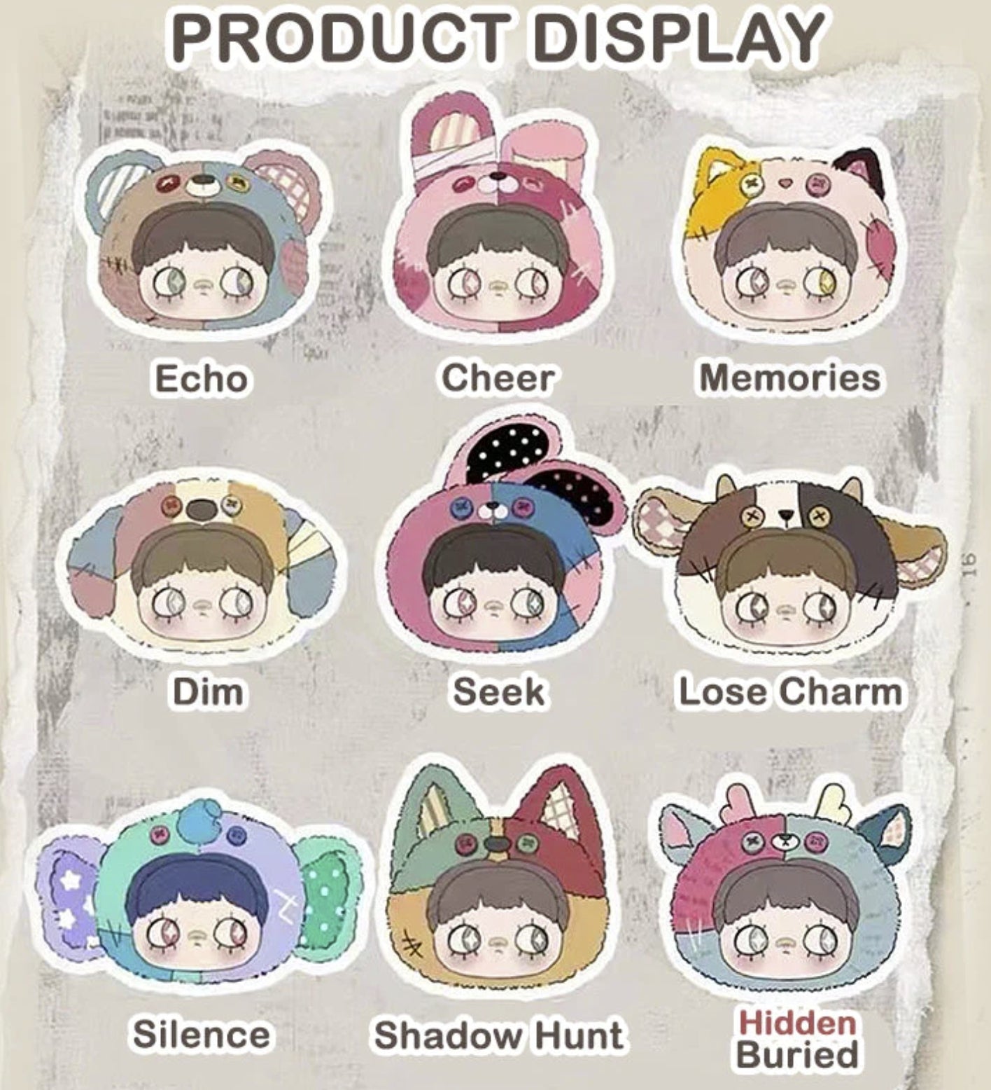 Maymei Once Forgotten Corners Plush Blind Box