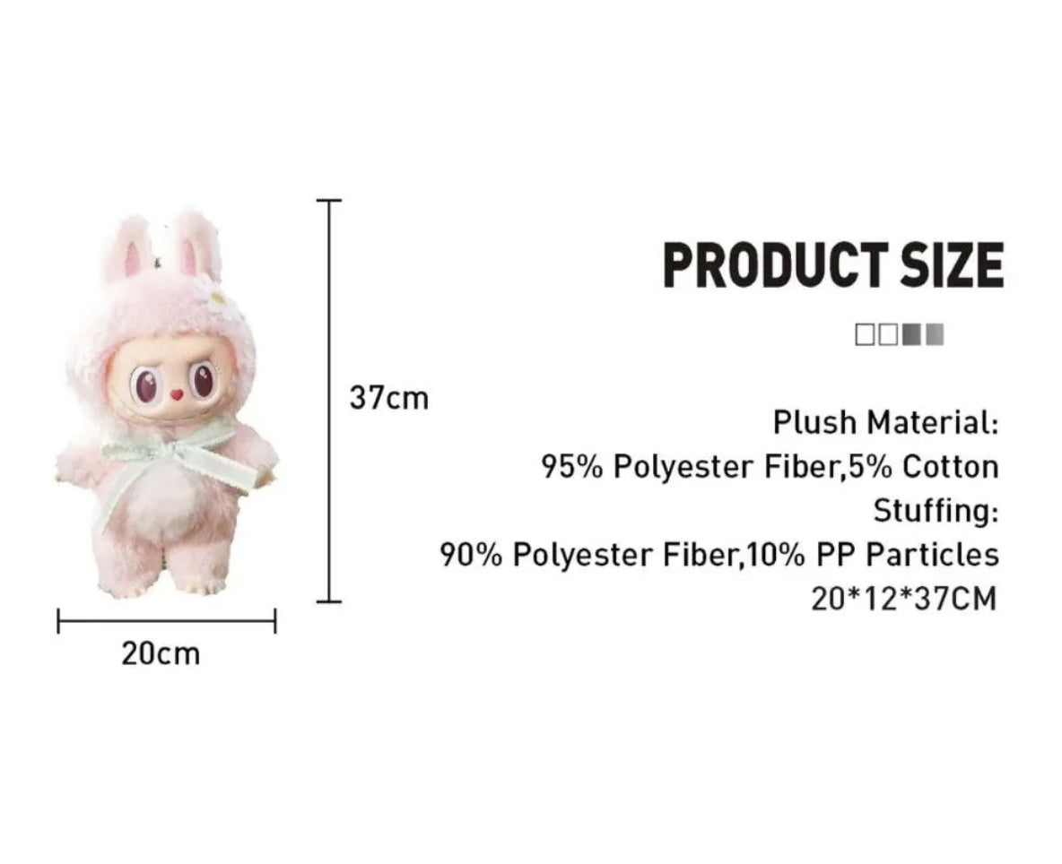 Pop Mart Labubu Mokoko Close to Sweet Vinyl Plush Doll