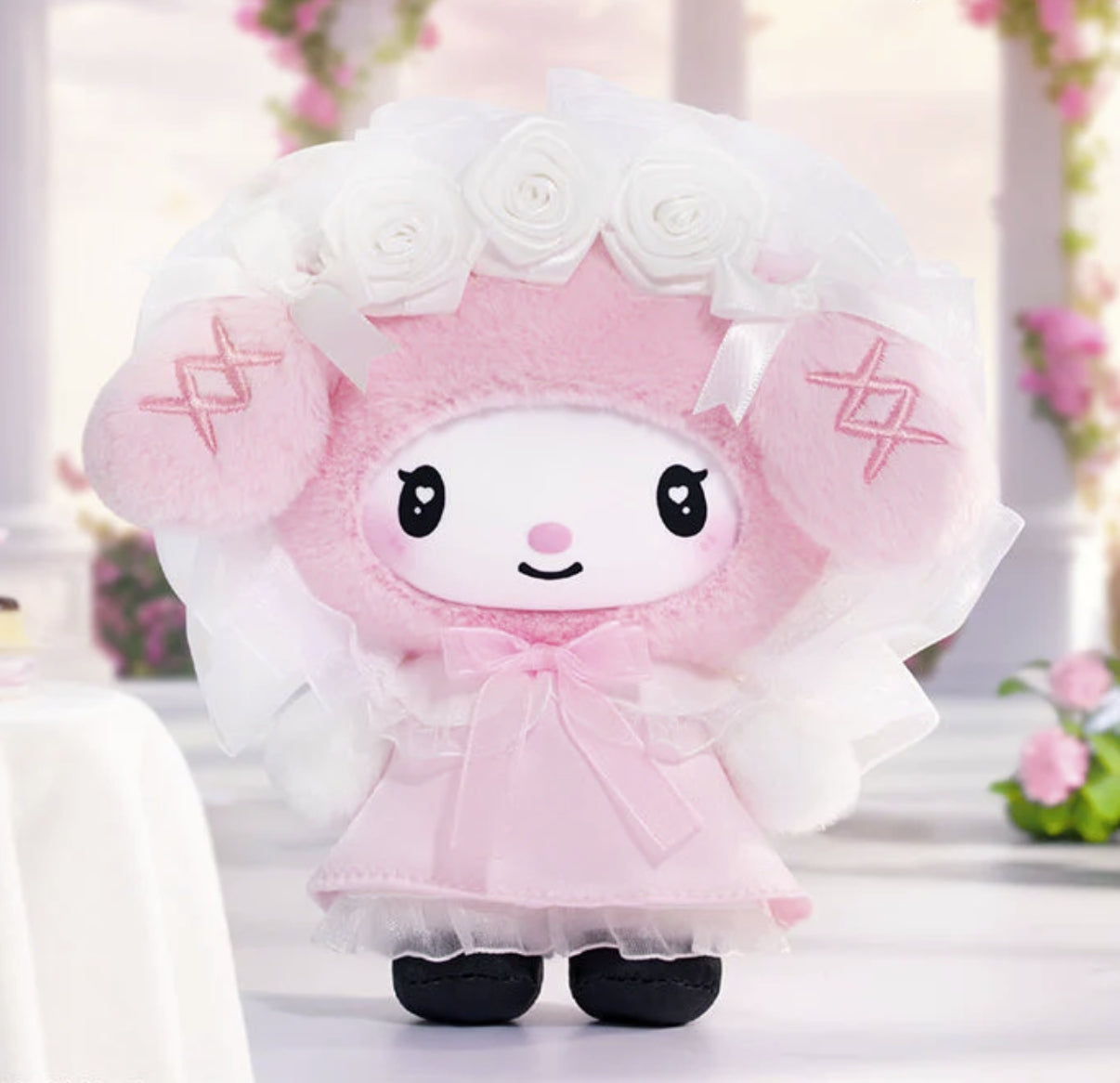 Sanrio characters Angel Garden Series Plush Pendant Blind Box
