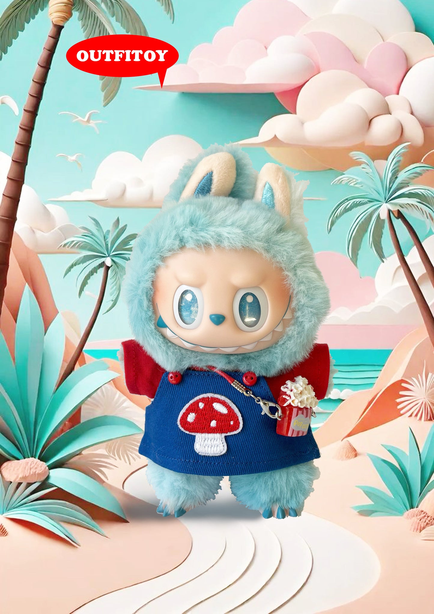 Labubu Outfit | Cute Mushroom Style