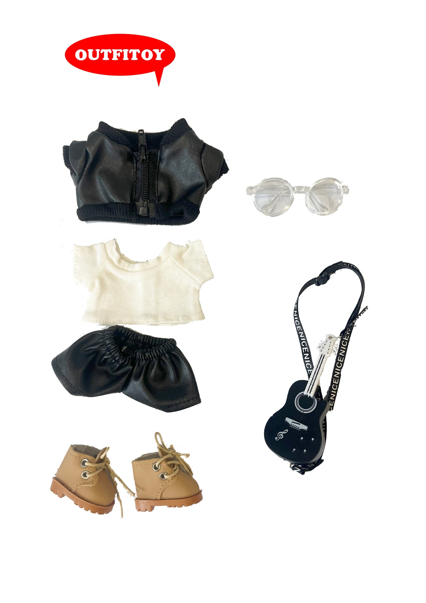 Labubu Outfit Rock Style