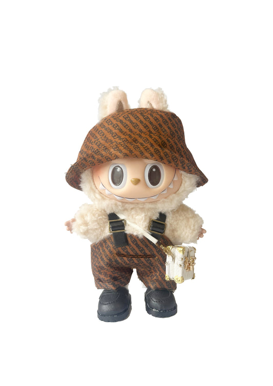 Labubu Outfit – LV inspired Retro Street Style Set
