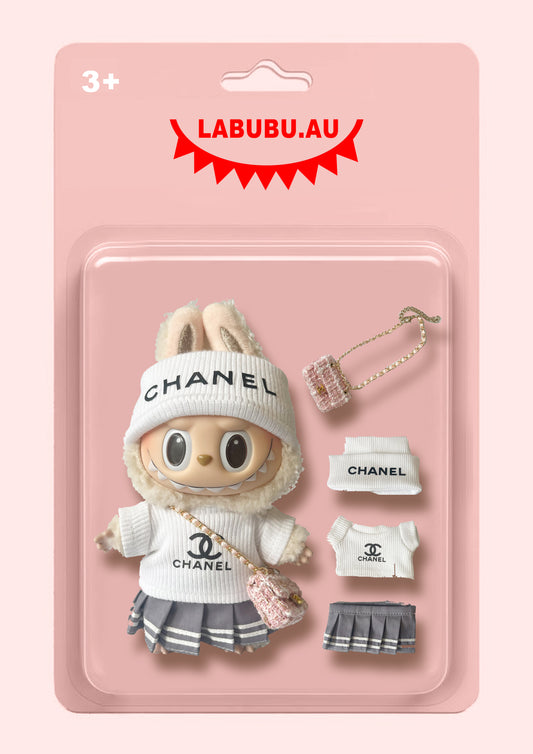 Labubu Outfit – France inspired Sporty Sweet Style Set