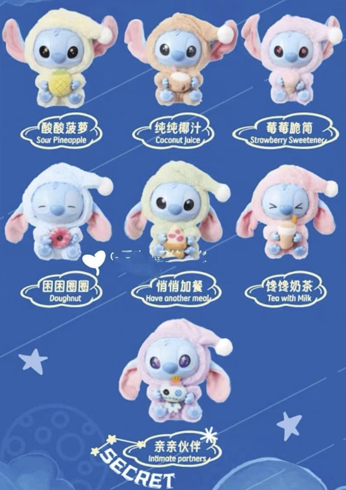 Stitch Eat Something Before Sleep Series Vinyl Figure Blind Box