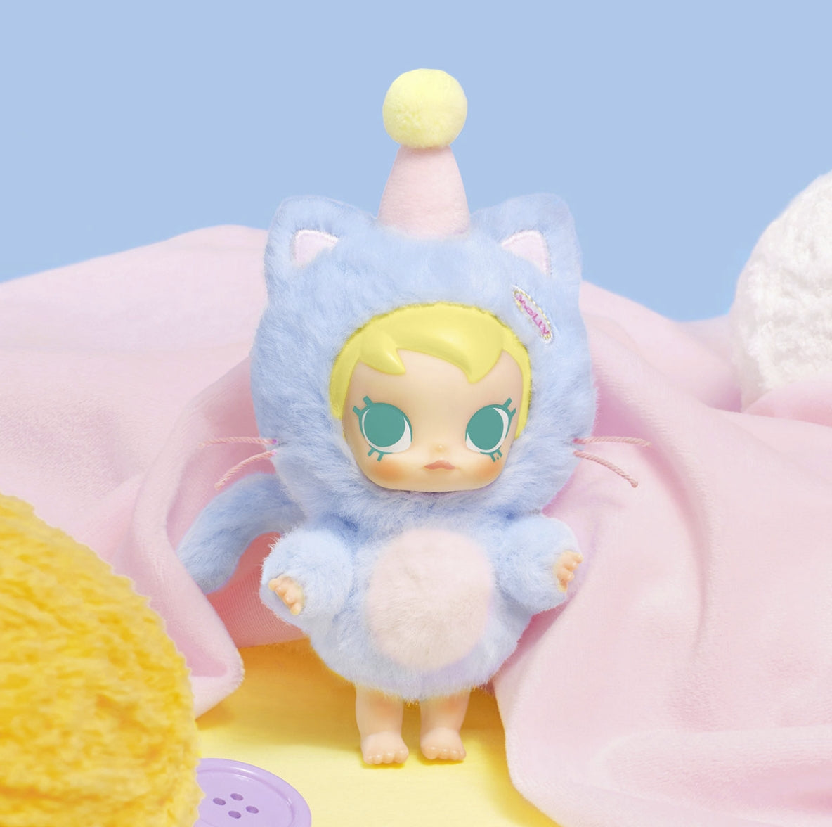 Baby Molly Pocket Friends Series-Vinyl Plush Pendant Blind Box