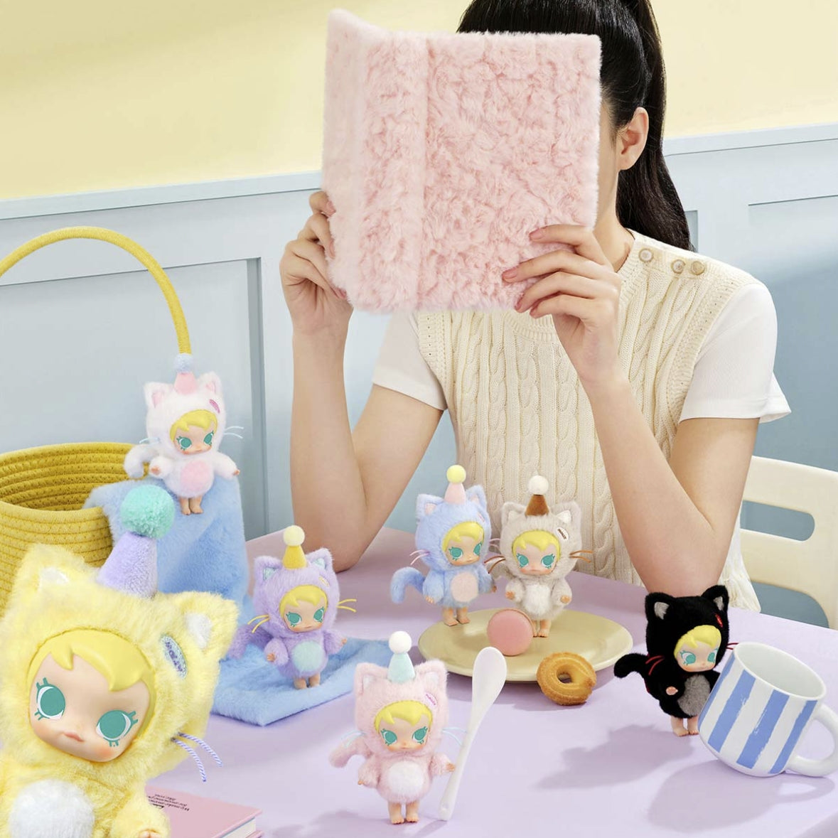 Baby Molly Pocket Friends Series-Vinyl Plush Pendant Blind Box