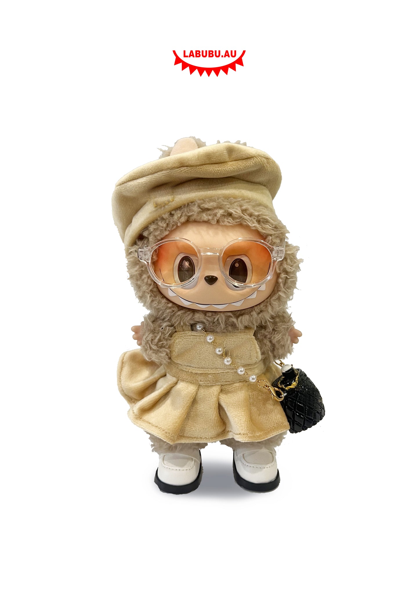 Labubu Outfit Creamy French Chic Set